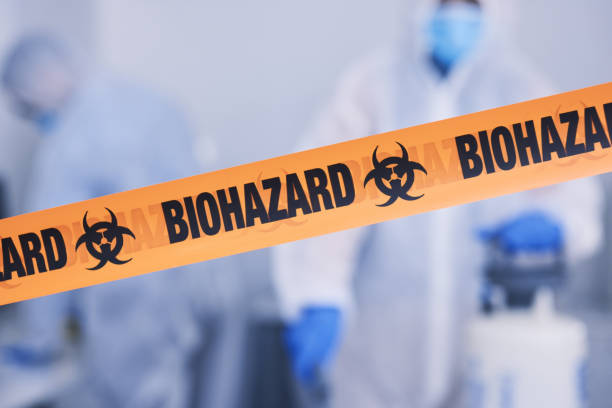 Professional Biohazard Cleanup technician working in Golden, CO